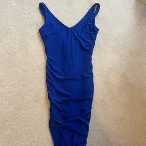 Uptown Royal Blue Mini Dress